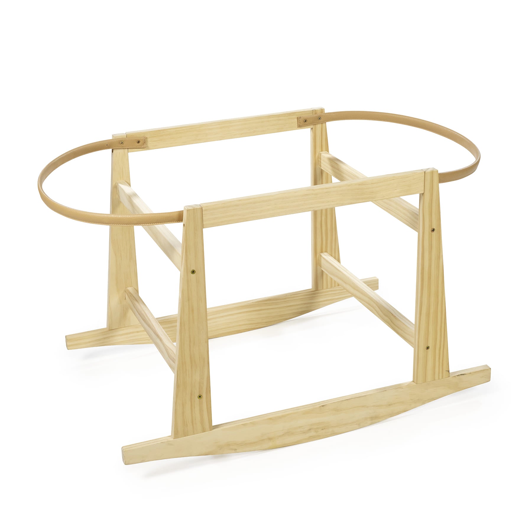En Casa Walking Mum Soporte Moisés Mimbre Balancín Madera Natural beige para bebe