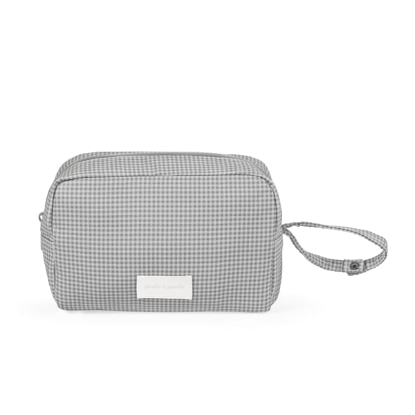 Baño Pasito A Pasito Neceser Bebé Little Bloom Vichy Gris multicolor para bebe