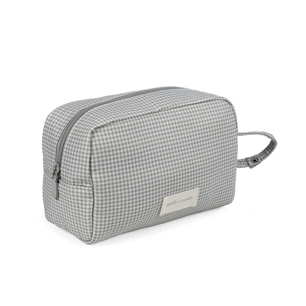 Baño Pasito A Pasito Neceser Bebé Little Bloom Vichy Gris multicolor para bebe