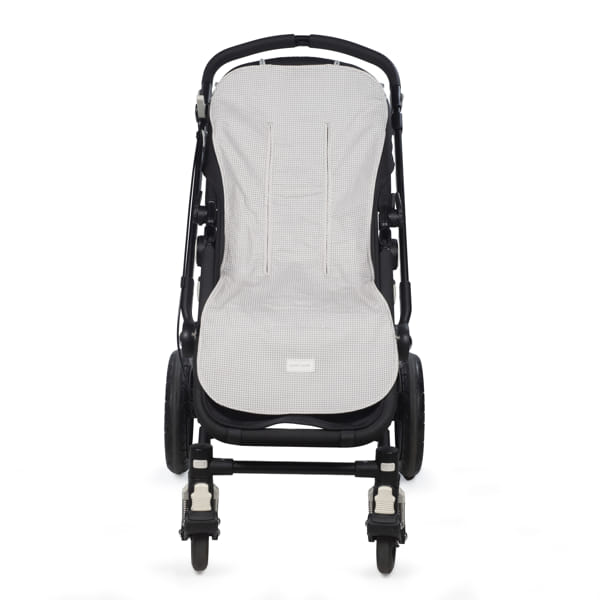 Paseo Pasito A Pasito Colchoneta Recta Universal Little Bloom Vichy Gris multicolor para bebe