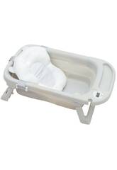Baño Olmitos Bañera Plegable + Hamaca gris para bebe