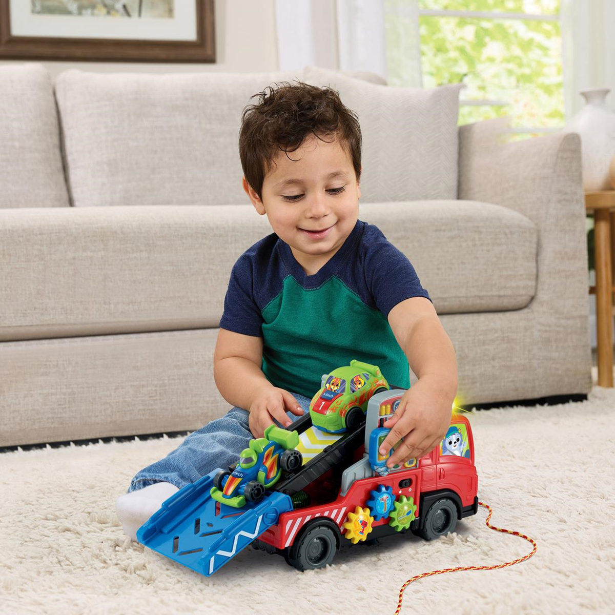 Vehículos Y Radiocontrol Vetch Trailer Portacoches Carga Y Descarga multicolor para bebe