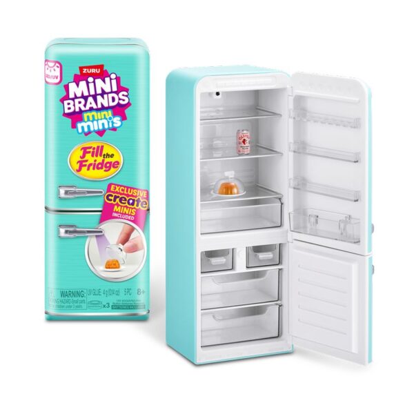 Para Cocinar Zuru Fill The Bridge Mini Brands Nevera multicolor para niños