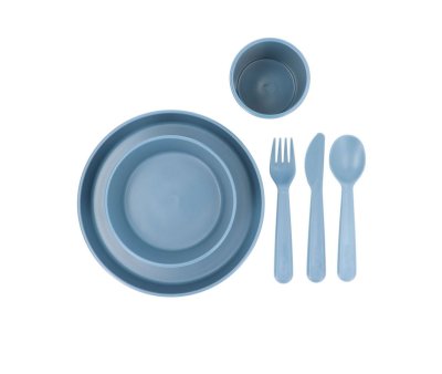 Para Comer Tutete Vajilla Infantil Marine 6 Pcs multicolor para niños