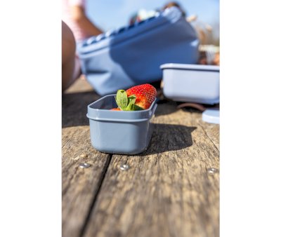 Para Comer Monnëka Nevera Rígida Stripes Azul multicolor para niños