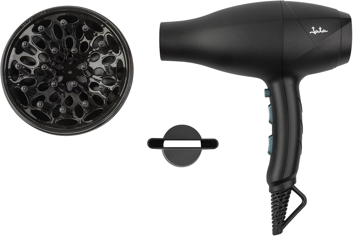 Pequeño Electrodoméstico Jata Secador Ionico negro para unisex