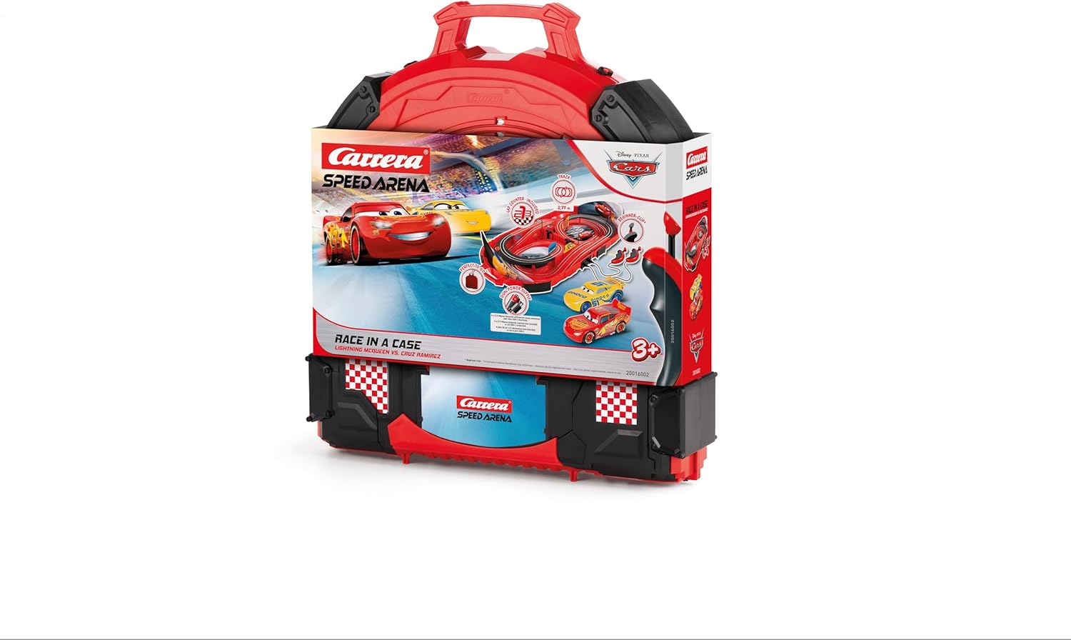 Vehículos Y Radiocontrol Carrera Disney - Pixar Cars Circuito Carrrera Speed Arena - Race In A Case multicolor para niños