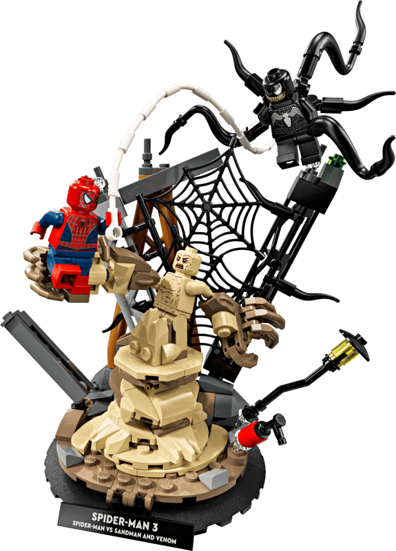 Construcciones Y Puzzles Lego Batalla Legendaria: Spider-Man Vs. Sandman multicolor para niños
