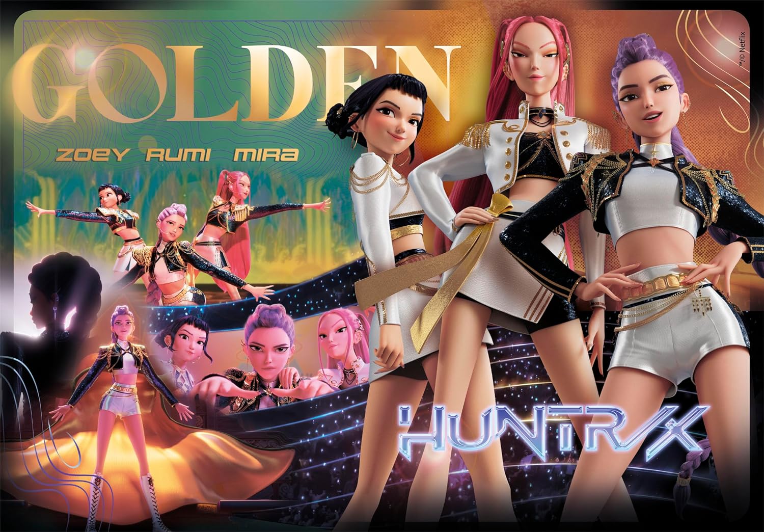 Construcciones Y Puzzles Clementoni Puzzle 1000 Piezas Kpop Demon Hunters -3- Compact + Póster Incluido multicolor para niños