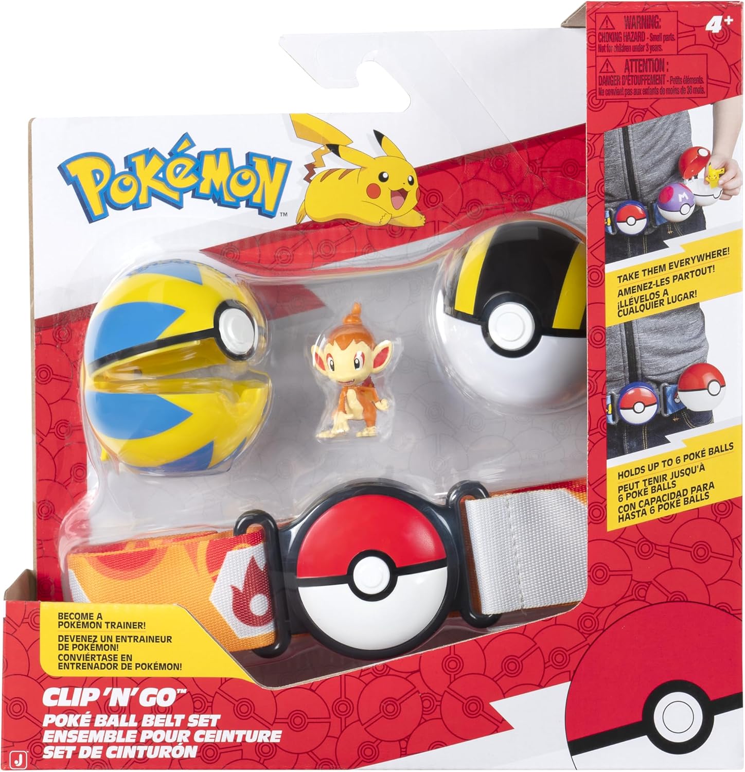 Figuras Y Minimundos Jazwares Pokemon Cinturon Ataque Surtido multicolor para niños
