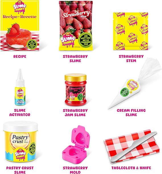 Juegos De Mesa Zuru Slime Mart Crea Tu Mezcla De Comida multicolor para niños