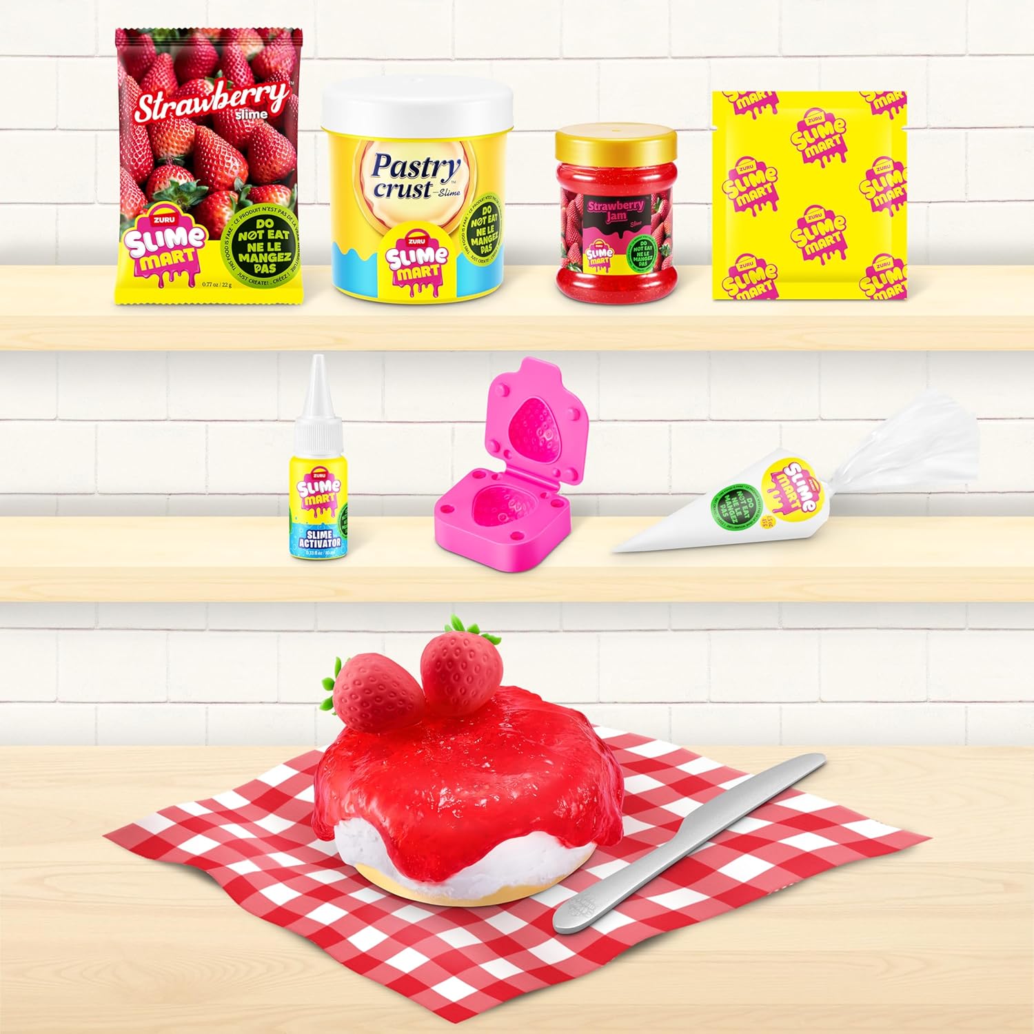 Juegos De Mesa Zuru Slime Mart Crea Tu Mezcla De Comida multicolor para niños
