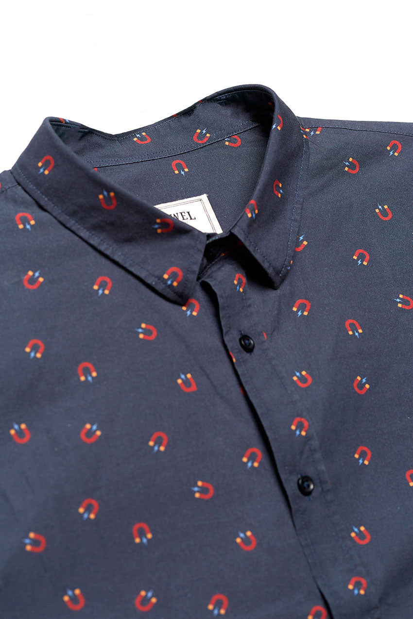 Camisas Tiwel T1210312-A23-Blu multicolor para hombre