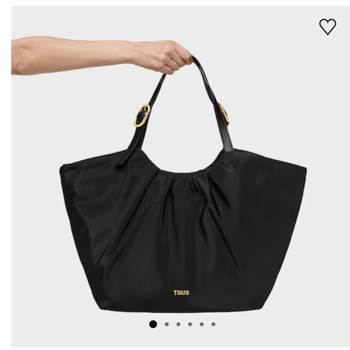 Bolsos Y Mochilas Tous Capazo Travel negro para mujer