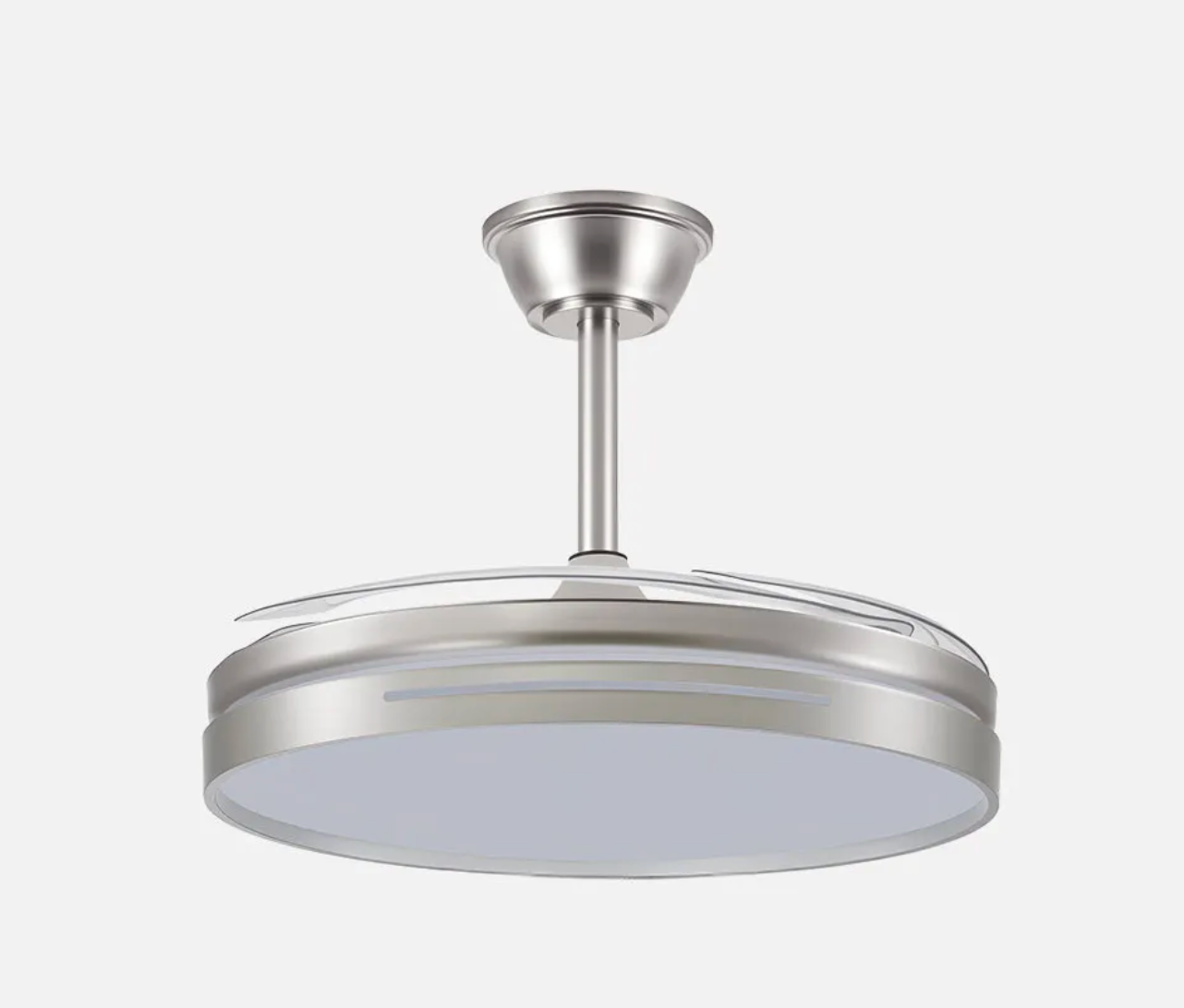 Fabrilamp Ventilador Micenas Dc 59W 6 Veloc 3000,4000,6000K plateado para unisex