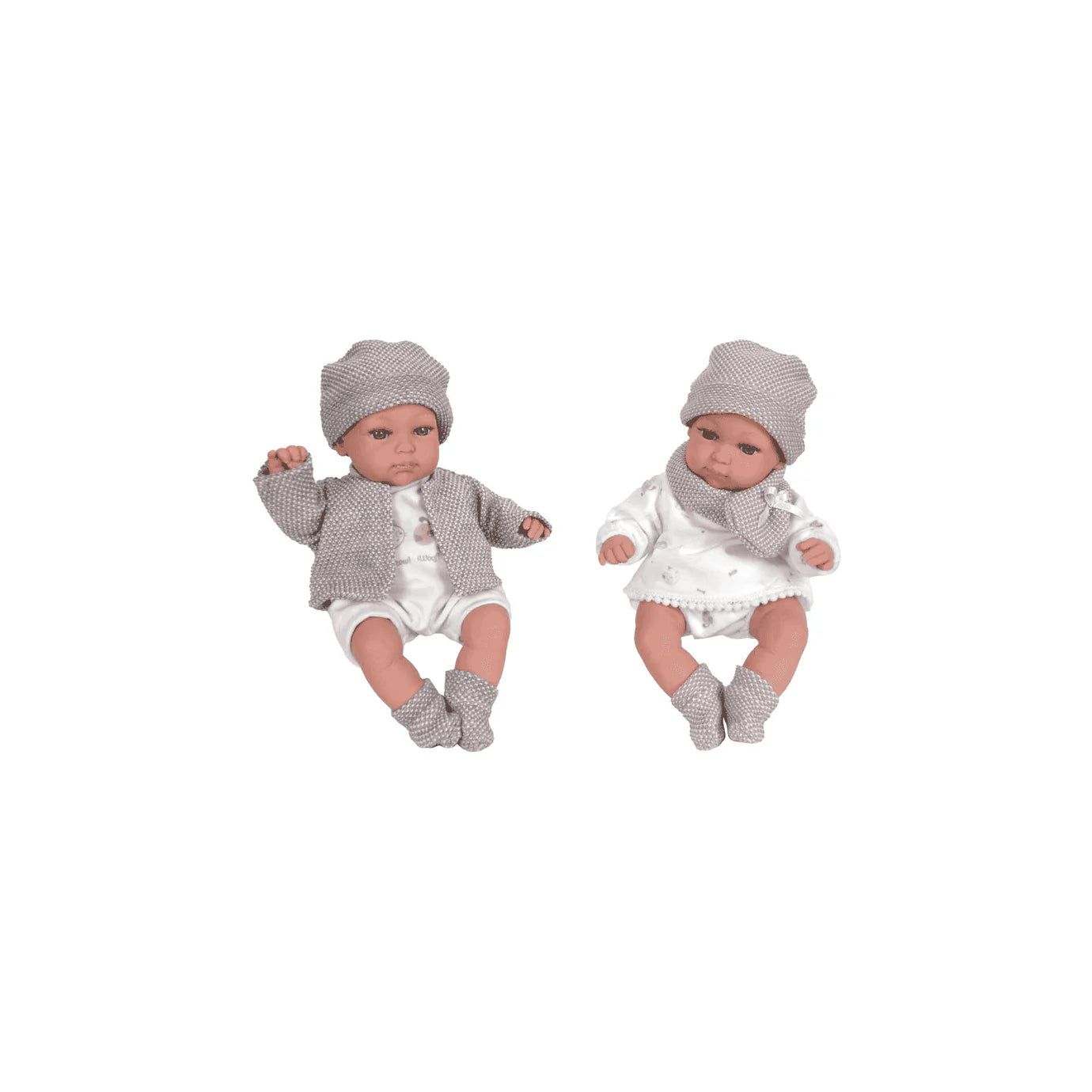 Muñecas Y Peluches Muñecas Arias Bebés Gemelos Elegance 33 Cm multicolor para niños