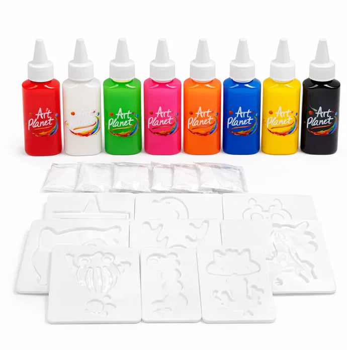 Construcciones Y Puzzles Toy Planet Aquagelz Con Moldes multicolor para niños