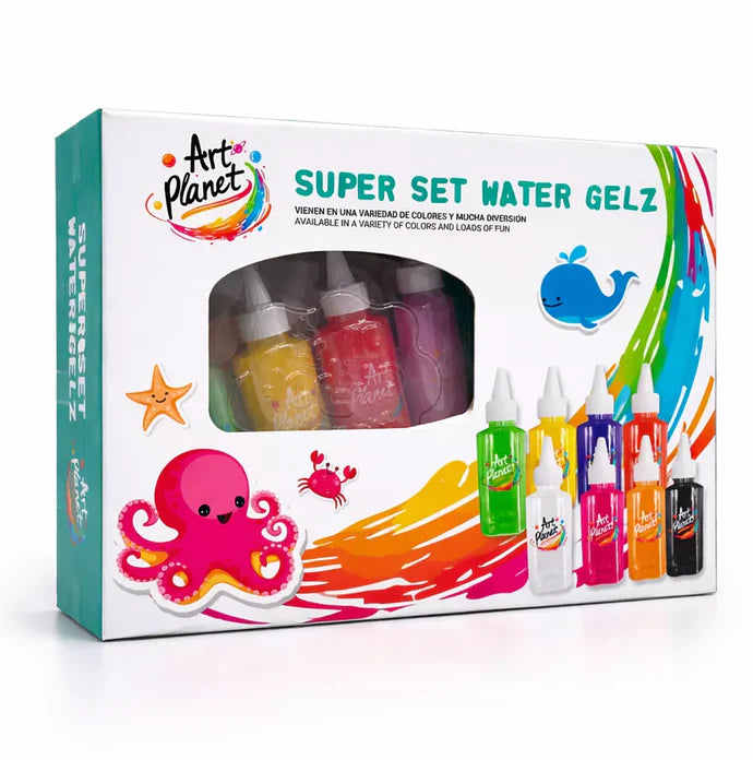 Construcciones Y Puzzles Toy Planet Aquagelz Con Moldes multicolor para niños