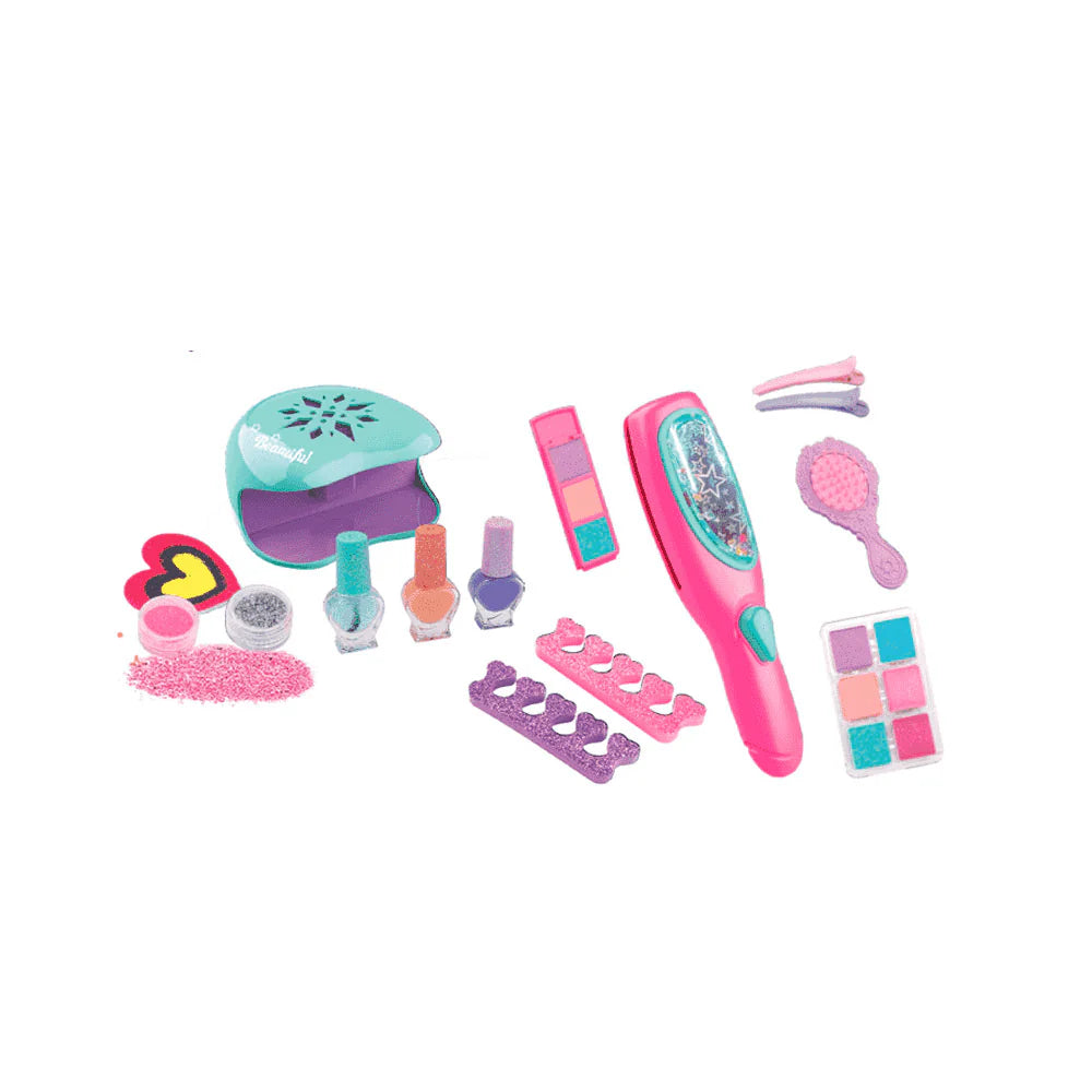 ACCESORIO PARA EL PELO Toy Planet 2 En 1 Mechas Y Seca Tus Uñas multicolor para niños