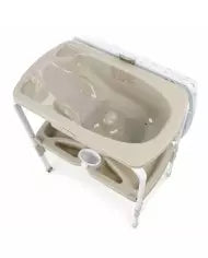 Baño Jané 6626-U65-Multicolor Bañera Plegable Con Cambiador Flip U65 Iris para mundo bebé
