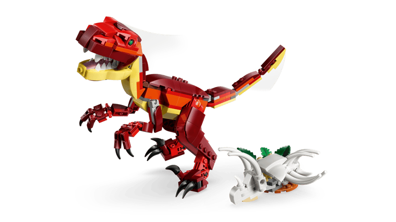 Construcciones Y Puzzles Lego Feroz Dinosaurio multicolor para niños