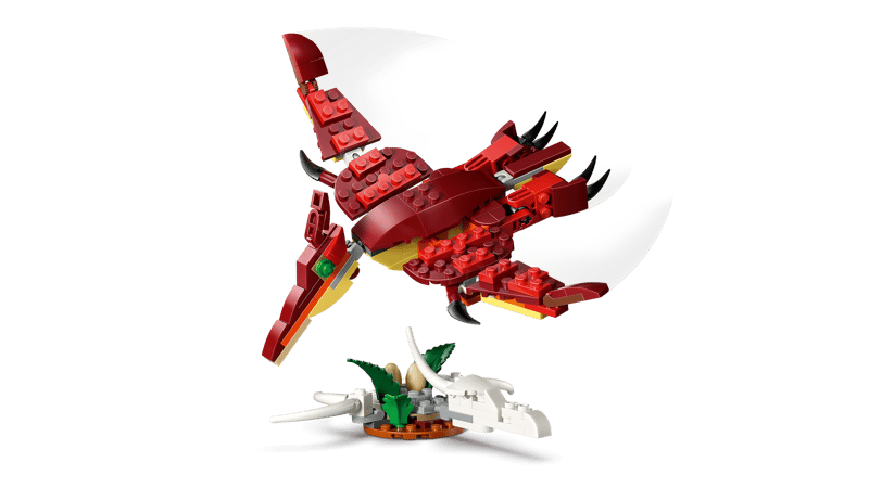 Construcciones Y Puzzles Lego Feroz Dinosaurio multicolor para niños