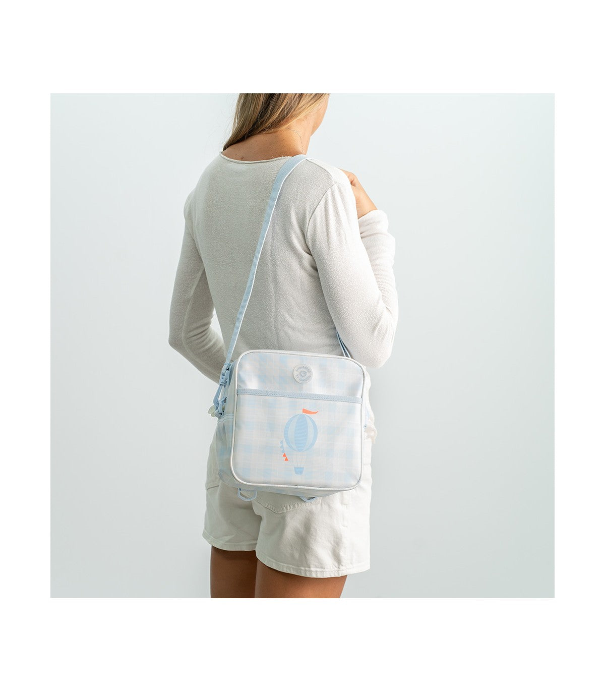 Para Comer Olmitos Bolsa Isotérmica Merienda Balloon Air Azul multicolor para bebe