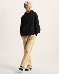 Sudadera Vans Left Chest Ii Loose negro para hombre
