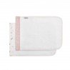 Baño Cambrass Juego 2 Toallas 25X 25 Cm Calma Rosa multicolor para bebe