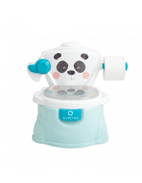 En Casa Olmitos Orinal Infantil Funny 2 En 1 azul para bebe