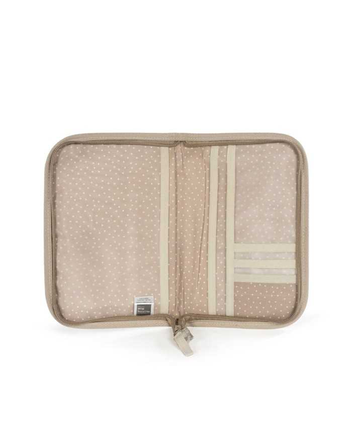 Paseo Walking Mum 1120800401-Beige portadocumentos caetana beige para mundo bebé