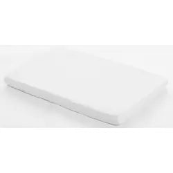 En Casa Cambrass 1486-34683-Blanco Sábana Bajera Ajustable Impermeable Cuna Tencel para mundo bebé
