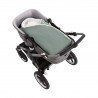 Paseo Cambrass 1884-52127-Verde Saco Capazo Cruzado Reversible Etnic Menta para mundo bebé