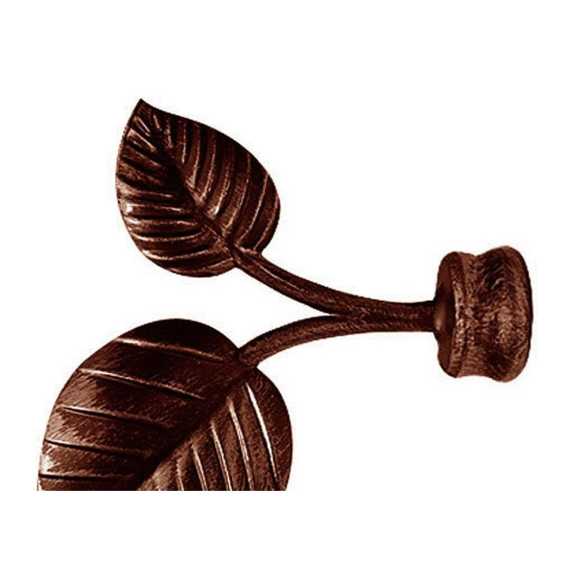 Accesorios Riel Chyc Terminal Hojas marron para