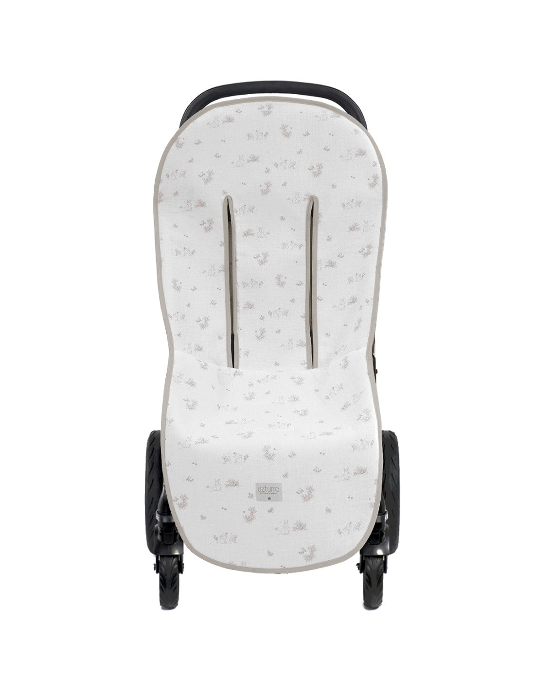 Paseo Uzturre Colchoneta Silla Universal Reversible Telma Piedra beige para bebe