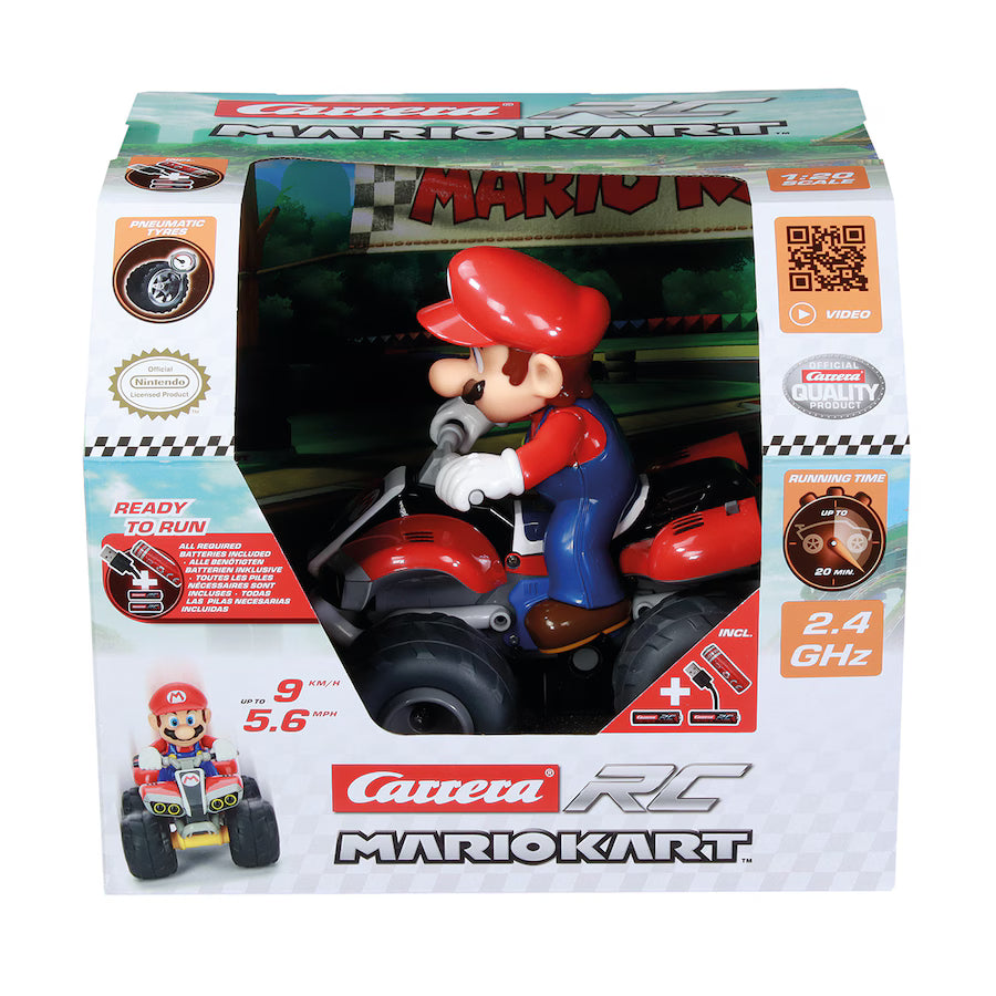Vehículos Y Radiocontrol Carrera Carrera Radio Control Quad Mariokart multicolor para niños