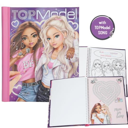 Primera Infancia Depesche Topmodel Libro De Colorear multicolor para unisex