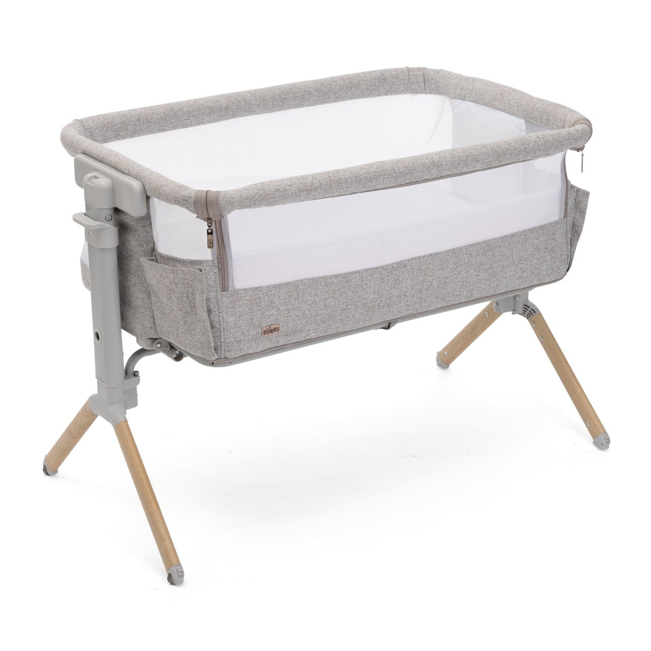 En Casa Chicco Mminicuna Colecho Next2Me Armonía Scandinavian gris para bebe