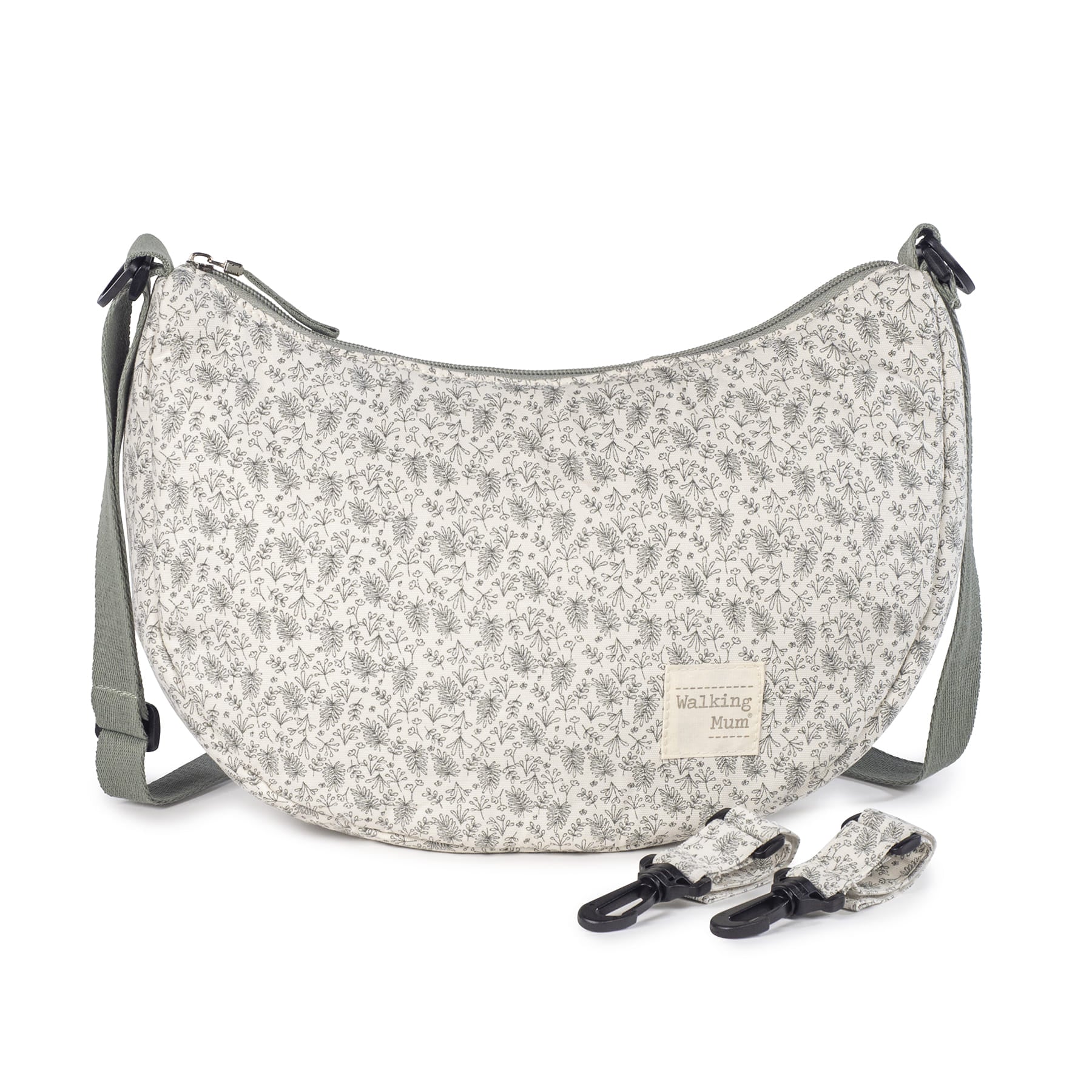 Paseo Walking Mum Bolso Crossbody Góndola Gala Verde verde para bebe