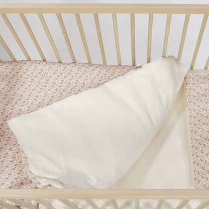 En Casa Walking Mum Edredón Nórdico +Bajera+Almohada Cuna 120X60 Cm Gala Cerise Tog 2,5 multicolor para bebe