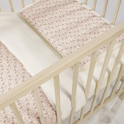 En Casa Walking Mum Edredón Nórdico +Bajera+Almohada Cuna 120X60 Cm Gala Cerise Tog 2,5 multicolor para bebe