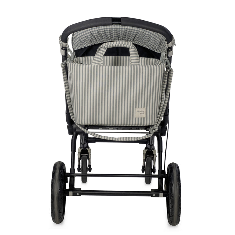 Paseo Walking Mum Bolso Canastilla Praliné Raya Matcha multicolor para bebe