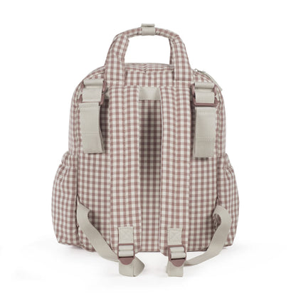Bolsos Y Mochilas Walking Mum Mochila Praliné Vichy Moka multicolor para bebe