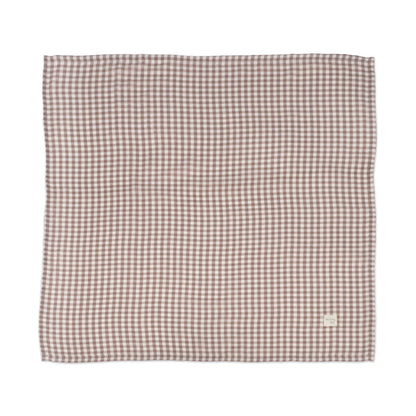 Paseo Walking Mum Muselina Bambú 120X120 Cm Praliné Vichy Moka multicolor para bebe