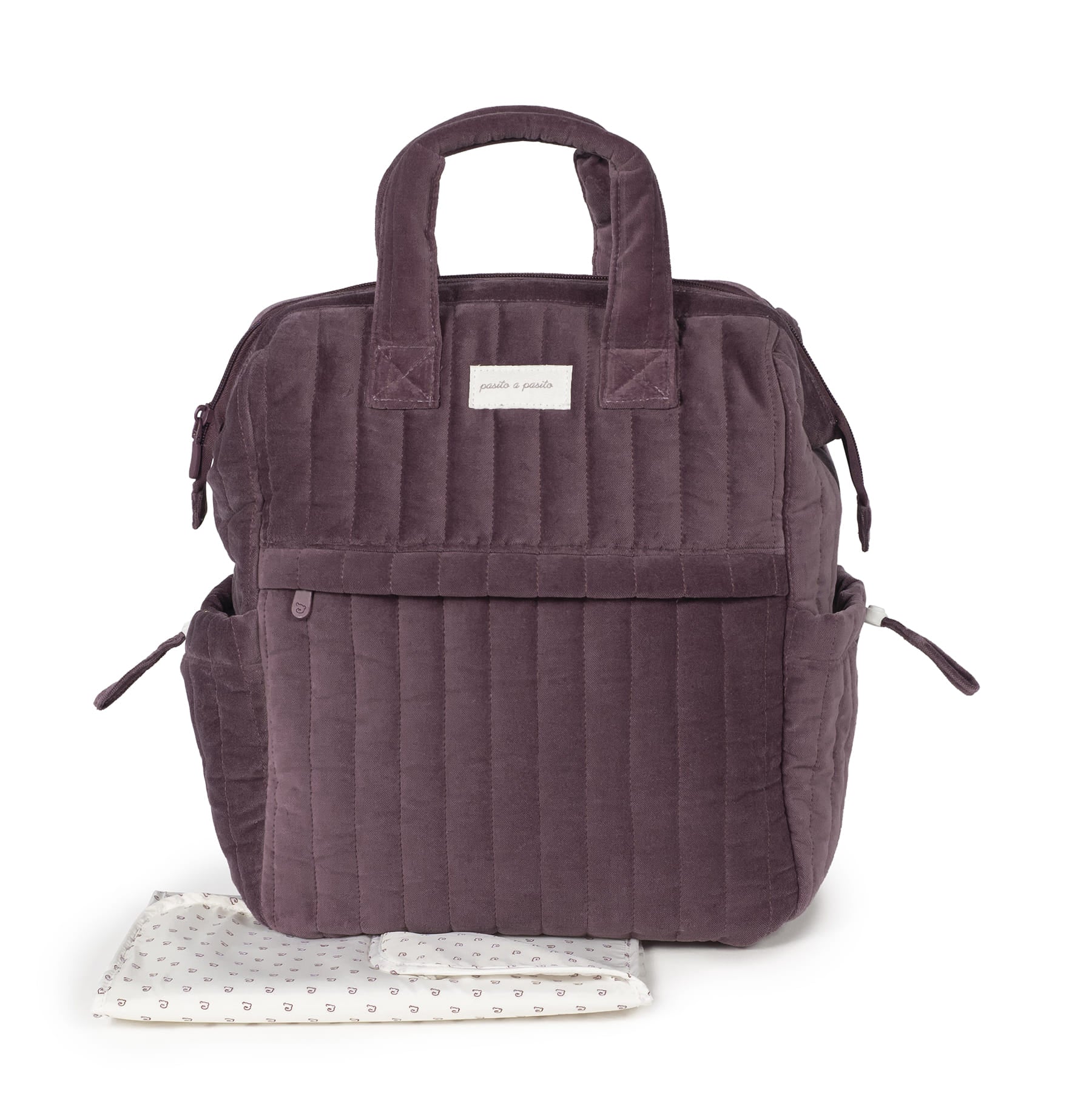 Bolsos Y Mochilas Pasito A Pasito Mochila Cherry Velvet rosa para bebe