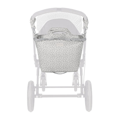 Paseo Pasito A Pasito Bolso Canastilla Little Bloom Flowers Gris multicolor para bebe