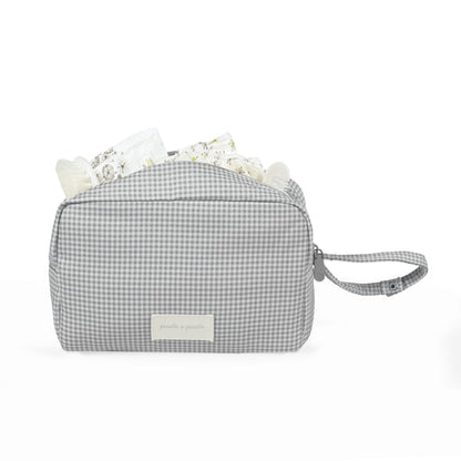 Baño Pasito A Pasito Neceser Bebé Little Bloom Vichy Gris multicolor para bebe