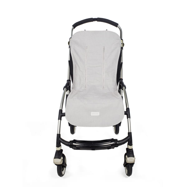 Paseo Pasito A Pasito Colchoneta Recta Universal Little Bloom Vichy  Gris multicolor para bebe