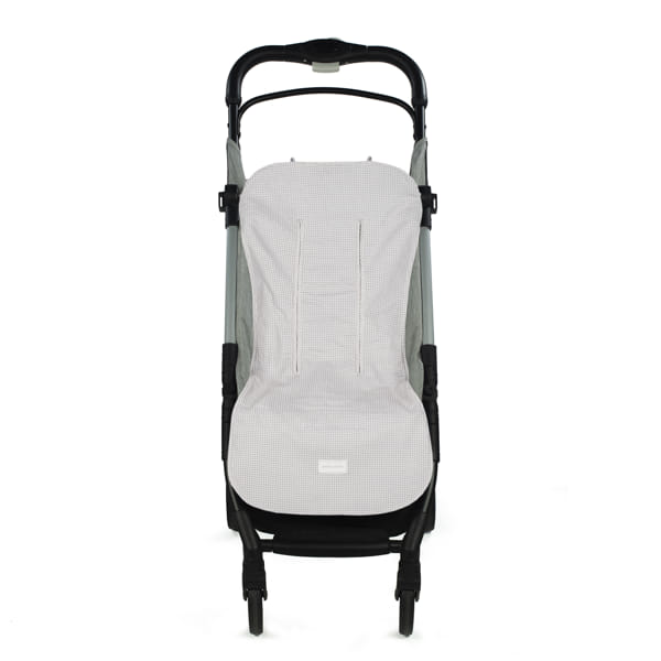 Paseo Pasito A Pasito Colchoneta Recta Universal Little Bloom Vichy  Gris multicolor para bebe