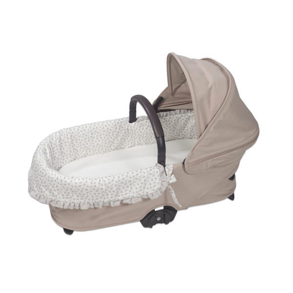 Paseo Pasito A Pasito Cubrecapazo Dual+Bajera Ajustable Little Bloom Flowers Gris multicolor para bebe